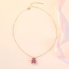 Fashion Diamond Necklaces Bear Clavicle Chain