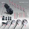 Golf Adult Packages Sets for Men 12/14/16 Piece Set RH Black/Red