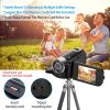 HD 1080P Digital Video Camcorder 2.7in 16X Zoom DV Camera 270Ã‚Â° Rotation Rechargeable Kid Camera w/Fill Light Selfie