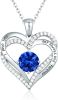 Heart Pendant Necklaces for Women 925 Sterling Silver