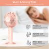 Summer Portable Mini Fan 3 Speed Adjustable Fan USB Rechargeable