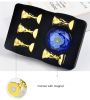 1set Nail Practice Holder Tool; Magnetic Training Display Stand With Crystal