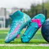 Ultra-light Ronaldo Ourdoor Soccer Shoes Quality American Football Boots Futsal Cleats Football Training Sneaker TF FG Footwear