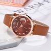 Ladies Quartz Watch Bracelet Set