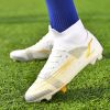 Kid Quality Soccer Shoes Neymar Football Boots Futsal Chuteira Campo Cleats Men Training Sneakers Ourdoor Women Footwear TF/AG