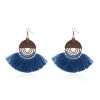 Bohemian Jewelry Fashion hollow round Women Boho Tassel Earrings