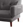 SOFA BED SLEEPER WITH 2 PILLOWS  FABRIC