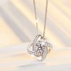 Wholesale Four Leaf Clover Pendant Jewelry Necklace