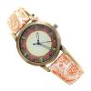 Pretty Patterns Watch With Henna Style Belt And Mandala Dial