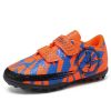 2021 New Sneakers Children Professional Soccer Training Shoes Boys and Girls Outdoor Lawn Antiskid T/F Football Shoes