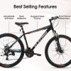 Elecony 26/27.5 Inch Mountain Bike for Adult & Teenagers