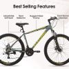 Elecony 26/27.5 Inch Mountain Bike for Adult & Teenagers