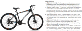 Elecony 26/27.5 Inch Mountain Bike for Adult & Teenagers