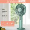 Summer Portable Mini Fan 3 Speed Adjustable Fan USB Rechargeable