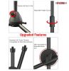5 Core 360Ã‚Â° Rotating Microphone Stand Dual Mic Clip Boom Arm Foldable Tripod MS DBL