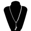 Wholesale irregular pearl pendant necklace