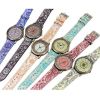 Pretty Patterns Watch With Henna Style Belt And Mandala Dial