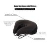 Bicycle Saddle Noseless Saddle Seat Mountain Bike Seat Super Soft Thickened Seat Bike Shock Absorption Comfortable Saddle