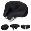 Bicycle Saddle Noseless Saddle Seat Mountain Bike Seat Super Soft Thickened Seat Bike Shock Absorption Comfortable Saddle